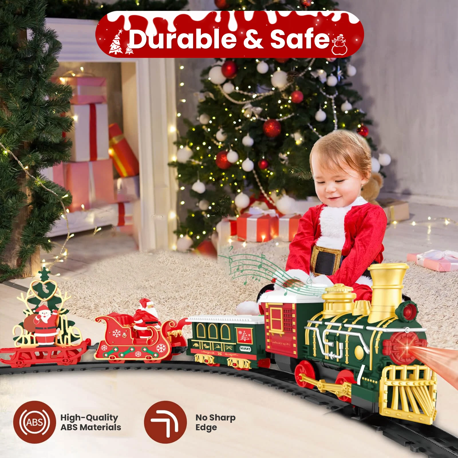 Рождественский набор поездов М – обзор и цена Kids Toys Xmas
