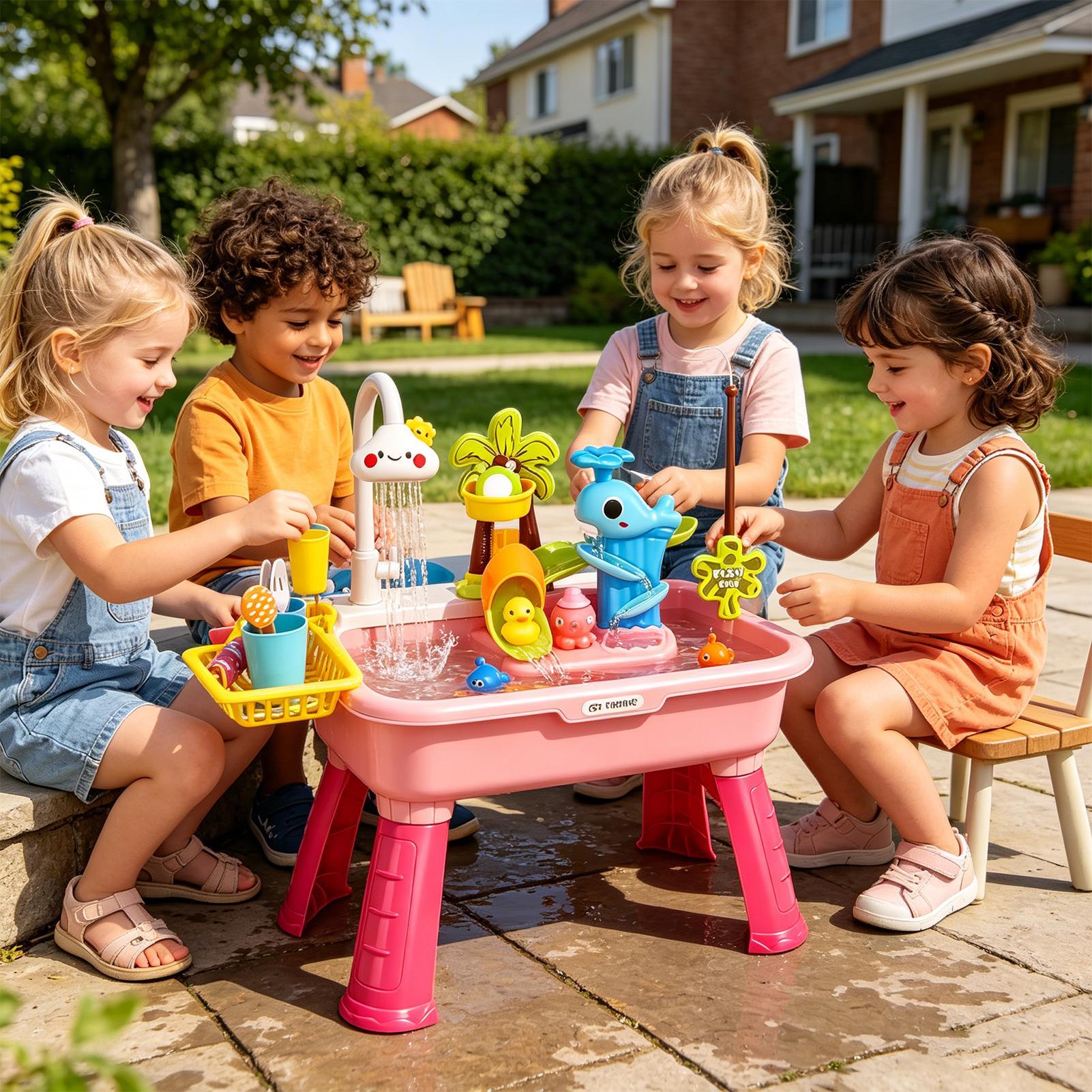 Детская электрическая игровая  – обзор и цена Kids Toys Kitchen Set