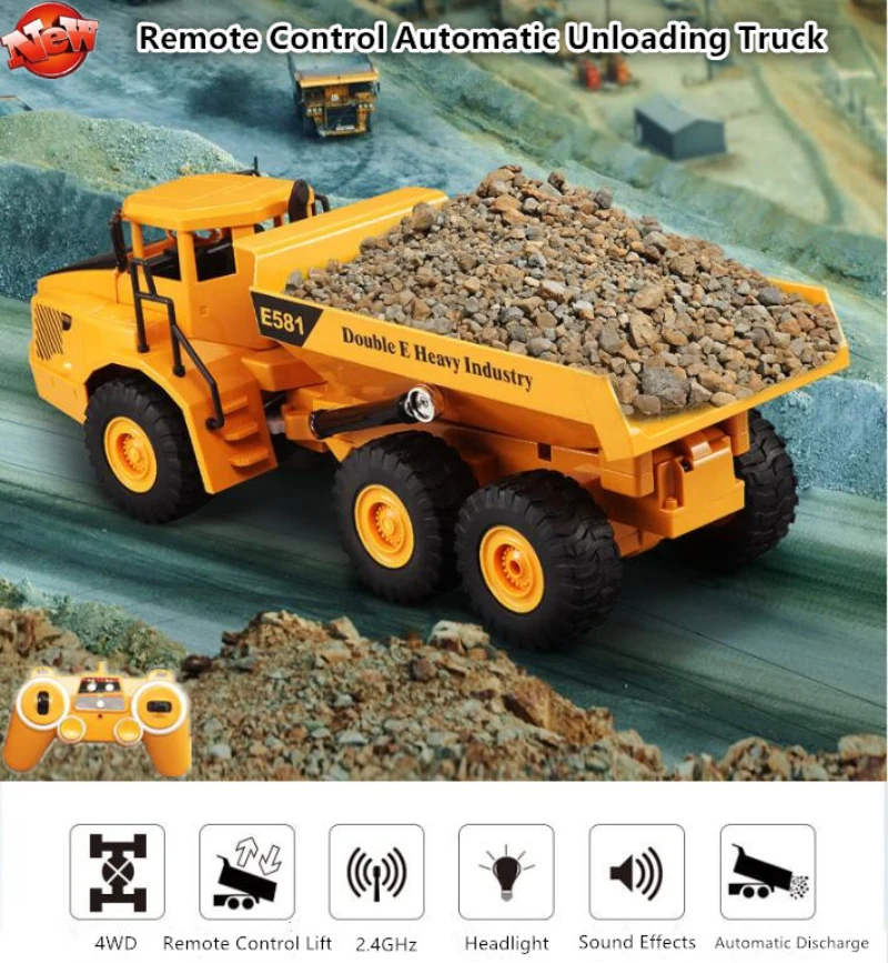 Радиоуправляемый самосвал RC 1 – обзор и цена Kids Toys Under 50